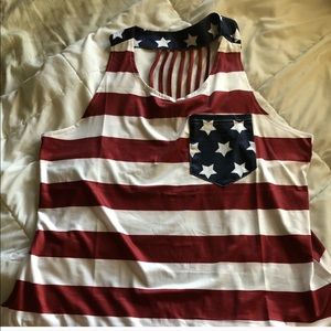 American Flag Tank